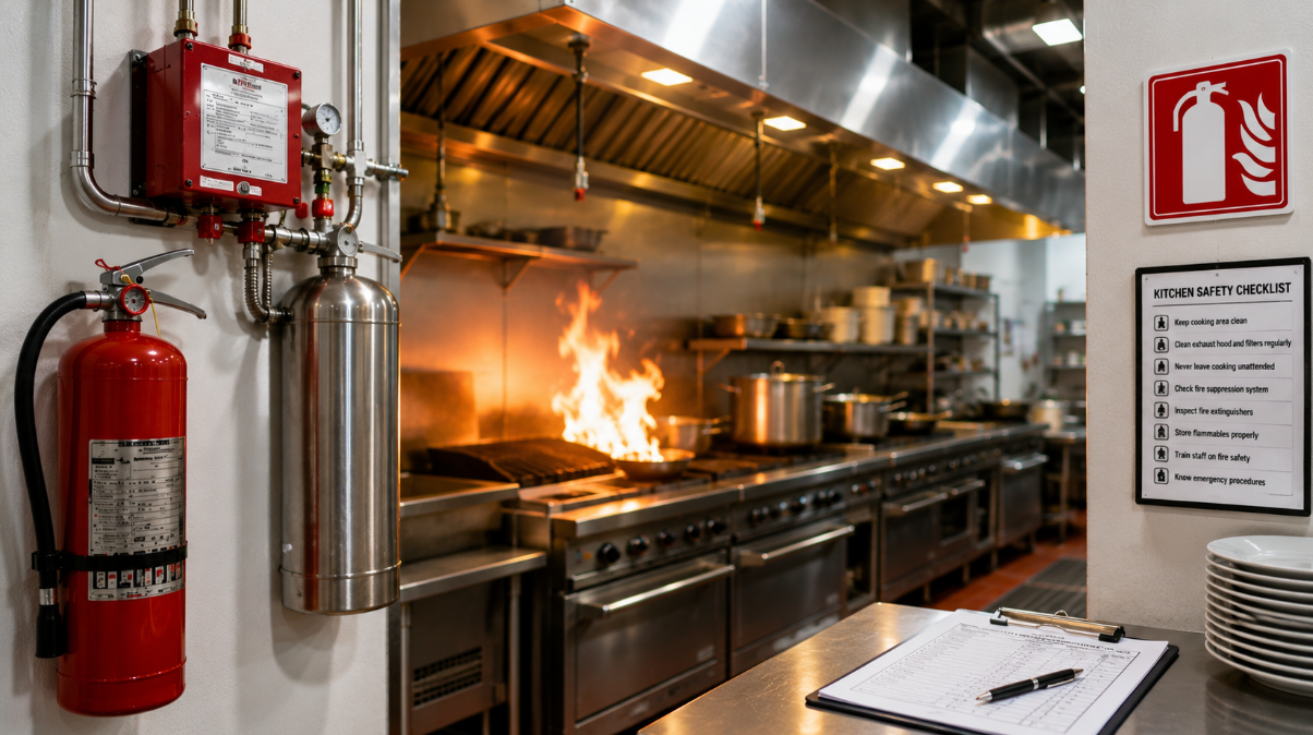Commercial Kitchen Fires