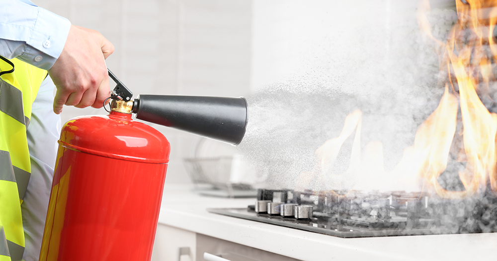 Fire Extinguisher Residue Cleaning Tips